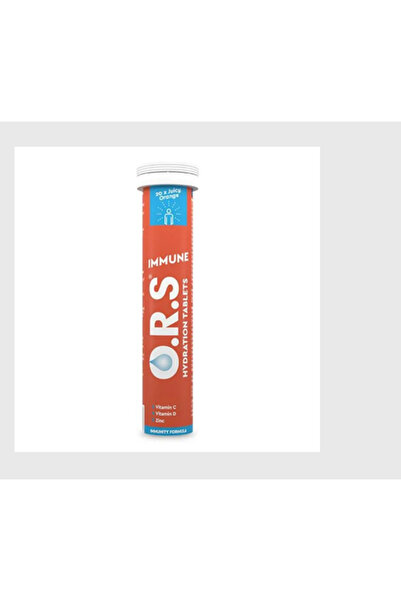 ORS HYDRATION IMMUNE ORANGE TAB 20S