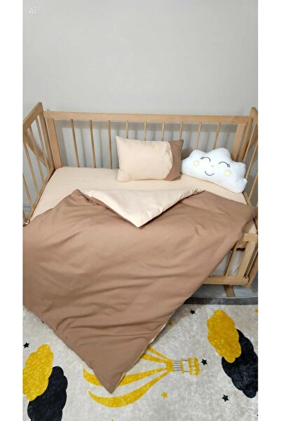 bebek_iklimi Baby Sleeping Set 90X130 cm (5 Pieces) + Cloud Pillow with Gift