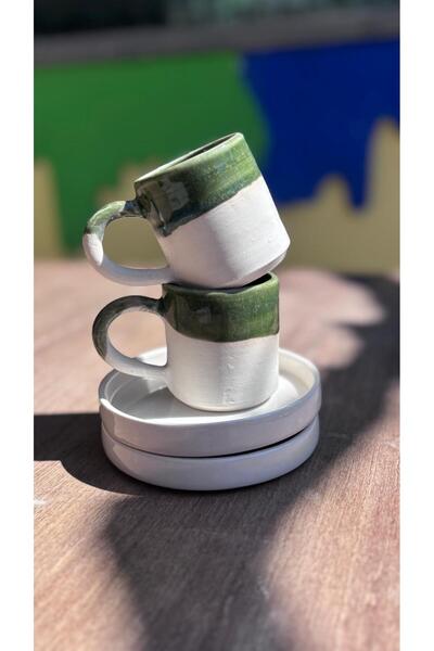 Tam Seramik Stoneware Coffee Cup Set of 2