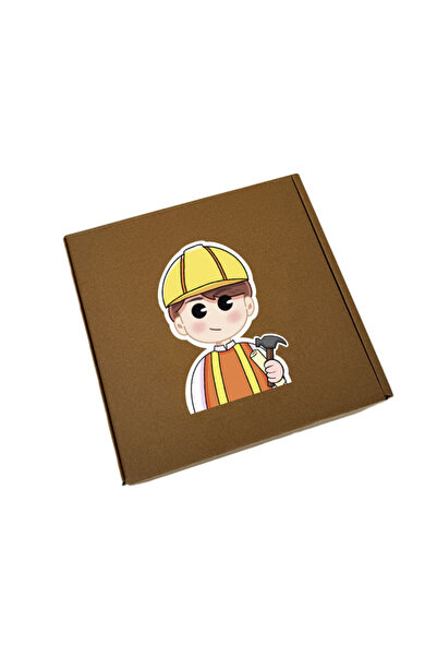 Printoot Engineer Profession Gift Box Set 6 Piece Notebook Tote Bag Mug and S...