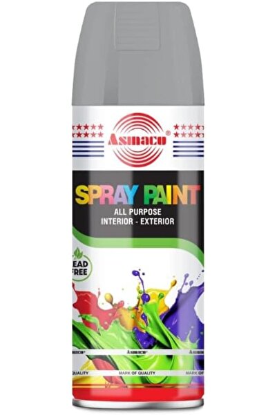 Asmaco Spray Paint - Silver - 400 Ml - Set of 01