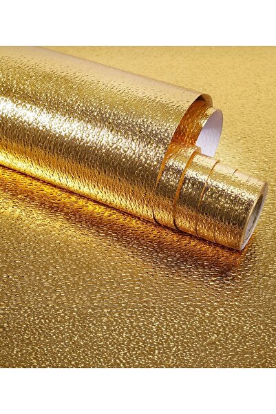 BMHOUSE Modern ve şık mutfaklar için Gold yapışkanlı tezgah ve çekmece içi kaplama folyosu kaplama çözümü