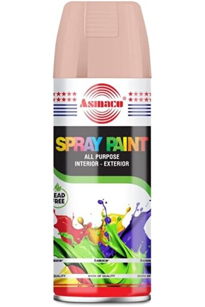 Asmaco Spray Paint - Light Pink - 400 Ml - Set of 01