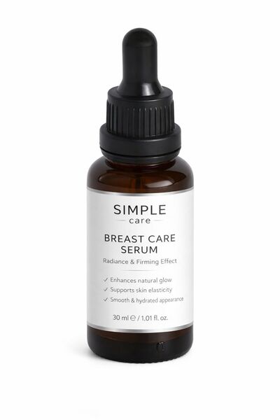 SIMPLE CARE Breast Care Serum 30 ml – Sıkılaştırıcı & Aydınlatıcı Göğüs Bakım...