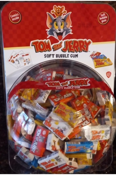 GENERAL TOM&JERRY GUM - BOWL (300 PCS)