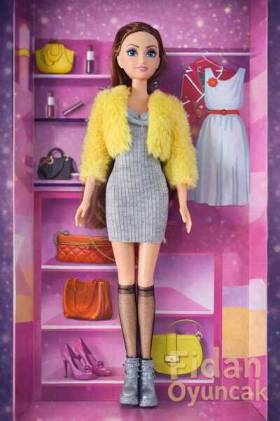 Fidan oyuncak Elonna Urban Life 30 cm Eklemli Moda Bebek – Sokak Stil Seti