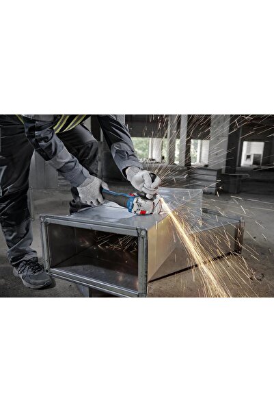 Bosch GWS 18V-8 2x2.0Ah+Kanvas Çantalı Çift Akülü Taşlama Makinası