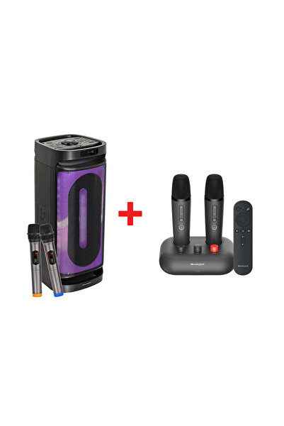 MSE MAGIC STAR D'Maestro MS-A 15 + BoomBox L-2811 Karaoke Party Bundle