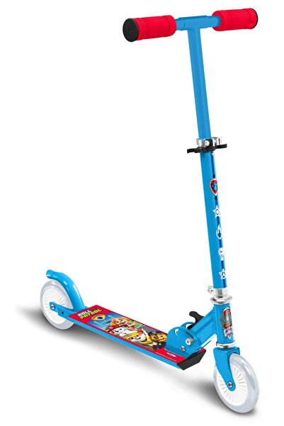 STAMP Paw Patrol foldable scooter, with 2 wheels, adjustable handlebar, anti-...