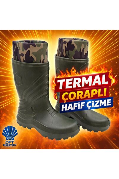 DFT Zelene EVA termo čizme sa čarapama