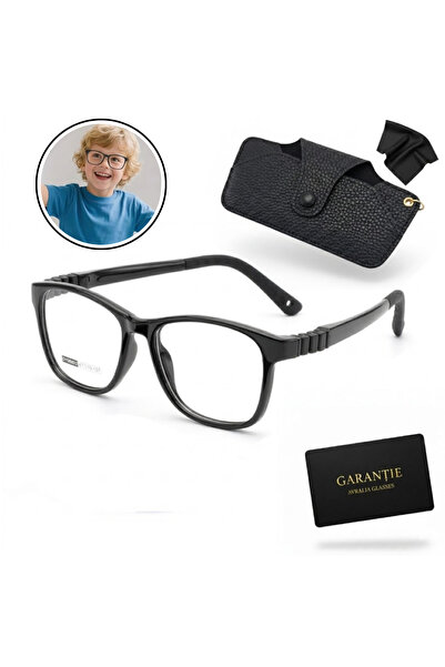 AVRALIA Children's Eyeglass Frames, Anti-Shatter Silicone, Flexible and Indes...
