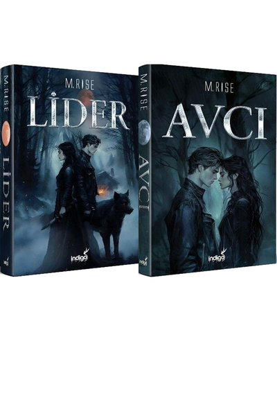 İndigo Kitap Lider Ciltli ve Avcı Ciltli (M. Rise) 2li Set