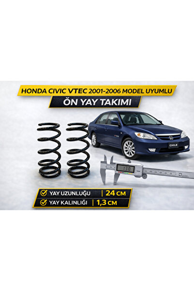 EP GARAJ OTOMOTİV HONDA CİVİC VTEC 2001–2006 MODEL UYUMLU ÖN YAY TAKIMI