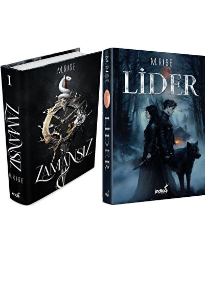 İndigo Kitap Zamansız Ciltli ve Lider Ciltli (M. Rise) 2li Set
