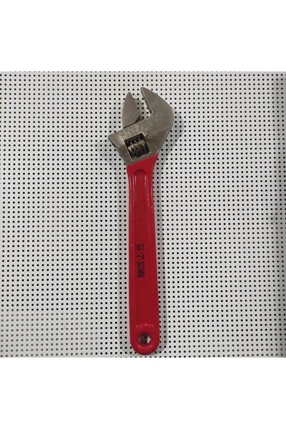 YMN Gk 12'' 300 mm Frog-Style Wrench with Pvc Insulated Handle 36 mm Mouth Op...
