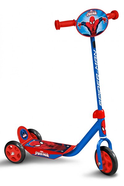 STAMP Spiderman scooter, 3 wheels, adjustable handlebar, anti-slip platform