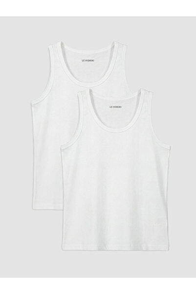 LC Waikiki Peak New Season Crew Neck Boys' Undershirt 2-Pack