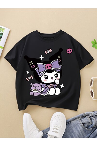 cc collection Κοριτσίστικο μπλουζάκι με στάμπα Kuromi