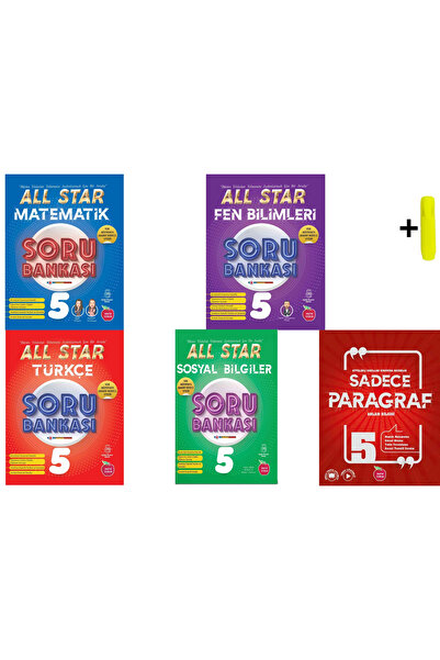 Newton Yayınları Newton 5.Sınıf All Star Soru Bankası Matematik Fen Türkçe So...