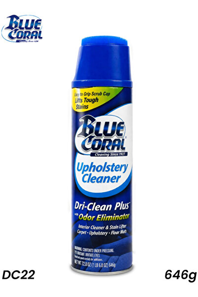 BLUE CORAL بخاخ منظف للمفروشات 646 جرام، مزيل بقع الأقمشة والأرائك والسجاد، م...