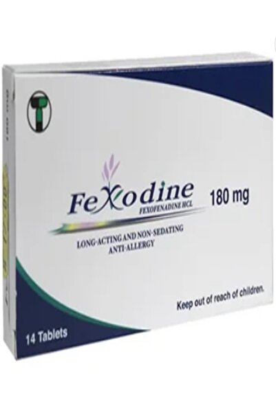 Fexodine 180MG TABS 14S