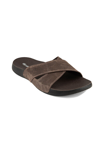 Muya 35409-Hawdd, Анатомични мъжки ежедневни чехли с кръстосани каишки