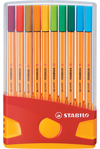 Stabilo Keçe Uçlu İnce Kalem 88 Point 0.4 MM Karışık Renk 20 Lİ Colorparade 8...