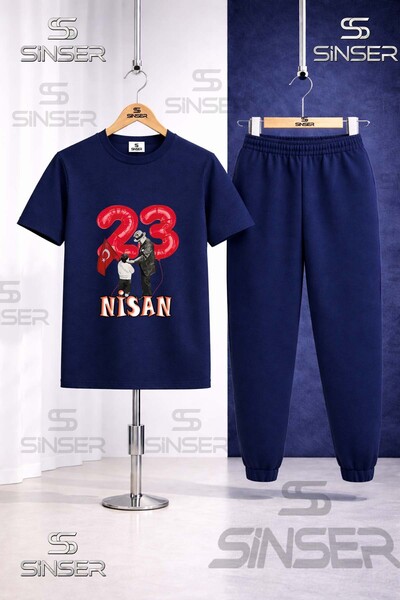 SS SİNSER Παιδικό σετ φόρμας με στάμπα ATA COCUK 23 APRIL