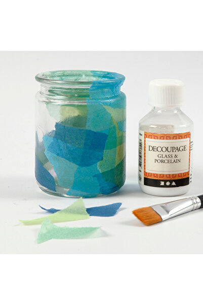 Yuka Decoupage Plus Dekopaj Tutkalı Parlak 150 ml. DEKUPAJ Mod Podge AHŞAP,CA...