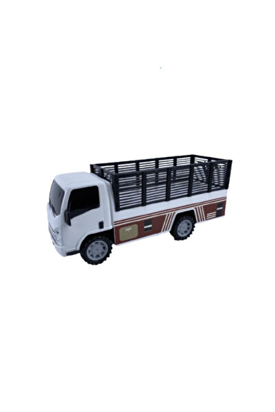 Other Small Toy Truck with Fence, Available in White and Brown, 26 × 9 × 12 cm