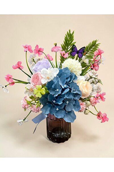 sedoshhomevision Colorful Wildflower Artificial Flower Arrangement Decorative...