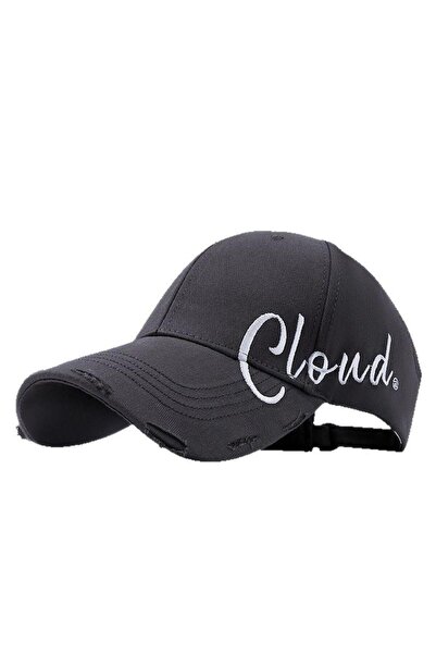 valkyrie قبعة بيسبول قابلة للتعديل بتفاصيل عتيقة وتطريز نصي للجنسين، لون أنثر...