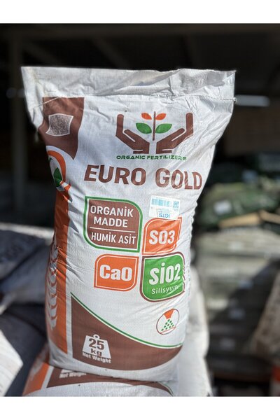 EuroGold Orgüb Euro Gold Leonardit Gübre – Humik Kalsiyum Kükürt Silisyum İçe...