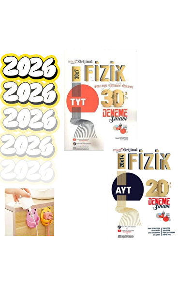 3D Yayınları Mikro Orjinal TYT FİZİK-AYT FİZİK BRANŞ DENEME SETİ FİŞ TUTUCU