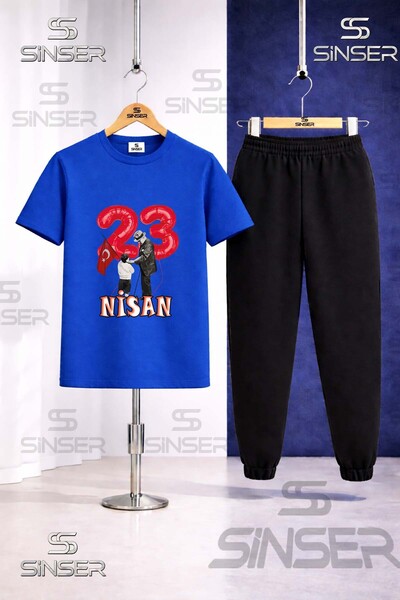 SS SİNSER Παιδικό σετ φόρμας με στάμπα ATA COCUK 23 APRIL