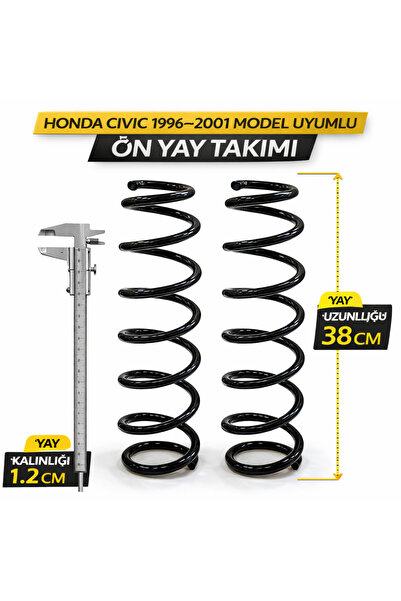 EP GARAJ OTOMOTİV HONDA CİVİC 1996–2001 MODEL UYUMLU ÖN YAY TAKIMI OEM ÜRÜN