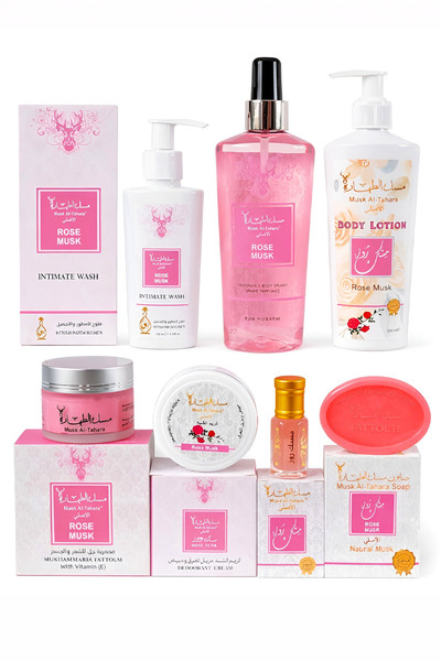 MUSK AL TAHARA ROSE MİSK Luxury Set 7 ÜRÜN