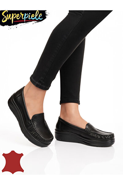 ANGEL BLUE διάτρητα καθημερινά μοκασίνια με ελαφριά σόλα