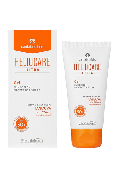 cantabria labs Heliocare Ultra Gel 50ml Spf 50+ Sunscreen Helps Prevent Disco...