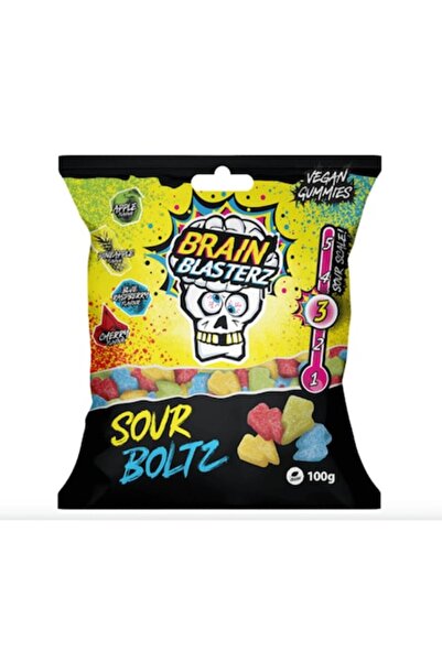 Brain Blasterz Sour Boltz Gummies Nivel 3 Acrișoare, 100g