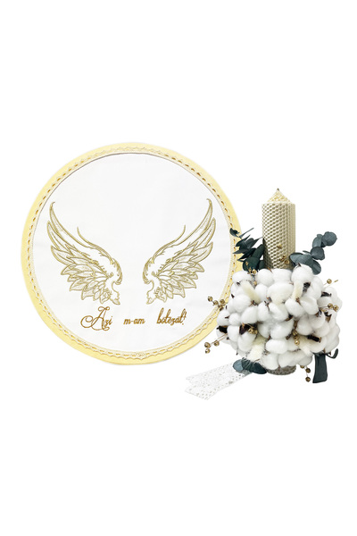 Gardinea Domain Set elegant trusou botez Gardinea Domain® 11 piese, cutie tru...