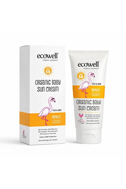 Ecowell Organik Güneş Kremi Spf 50 110 gr