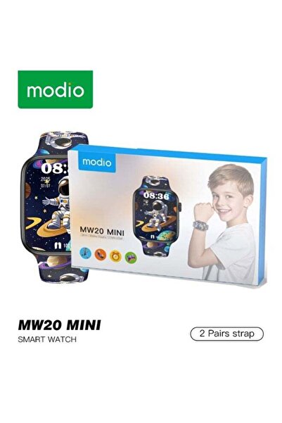 Modio MW20 Mini Kids Smartwatch With 36mm Display Wireless Charging and 2 Pai...