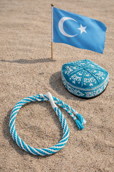 Günebakan Kumihimo Rope Bracelet - Eastern Turkistan & Doppa