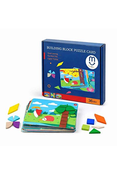 Generic Wooden Educational Puzzle + Montessori Puzzle for Toddlers – Colorful...