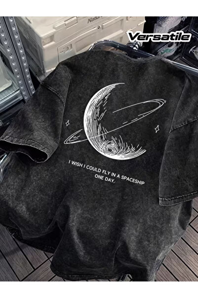 valeriae Ανοιχτό γκρι πλυμένο casual μπλουζάκι - Άνετη εφαρμογή από την Urban...