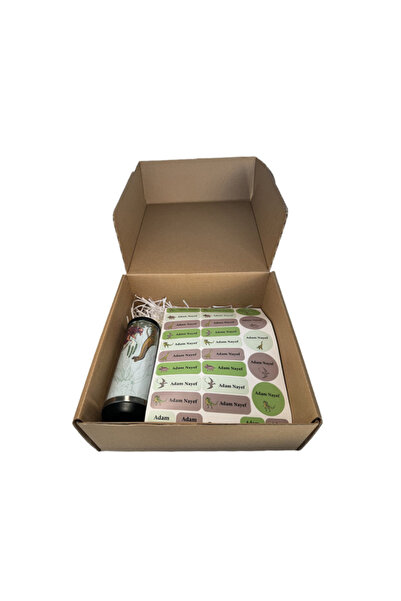 Printoot مجموعة هدايا استكشاف الديناصورات تتضمن 6 قطع: دفتر ملاحظات وحقيبة حم...