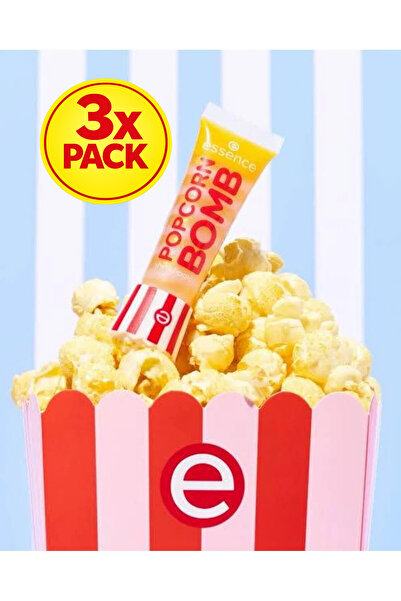 Essence 3x PACK Popcorn Bomb Shiny Lipgloss