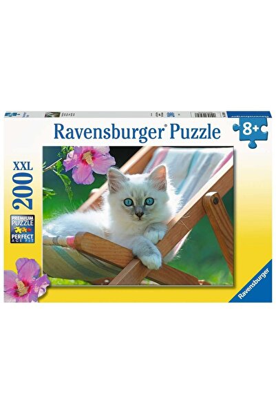 RAVENSBURGER Puzzle Pisicuță Albă, 200 Piese