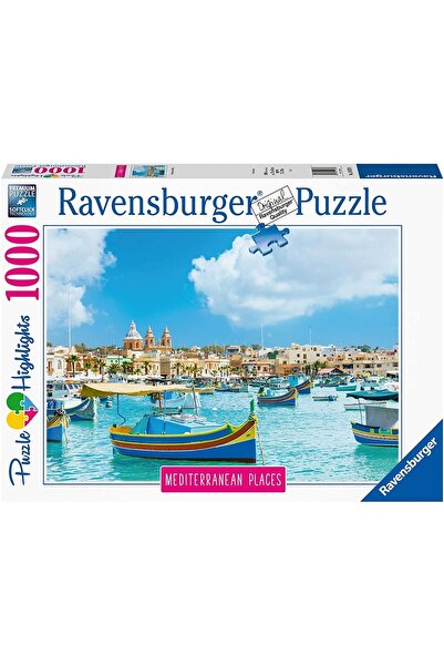 RAVENSBURGER Puzzle Malta Mediteraneană, 1000 de piese